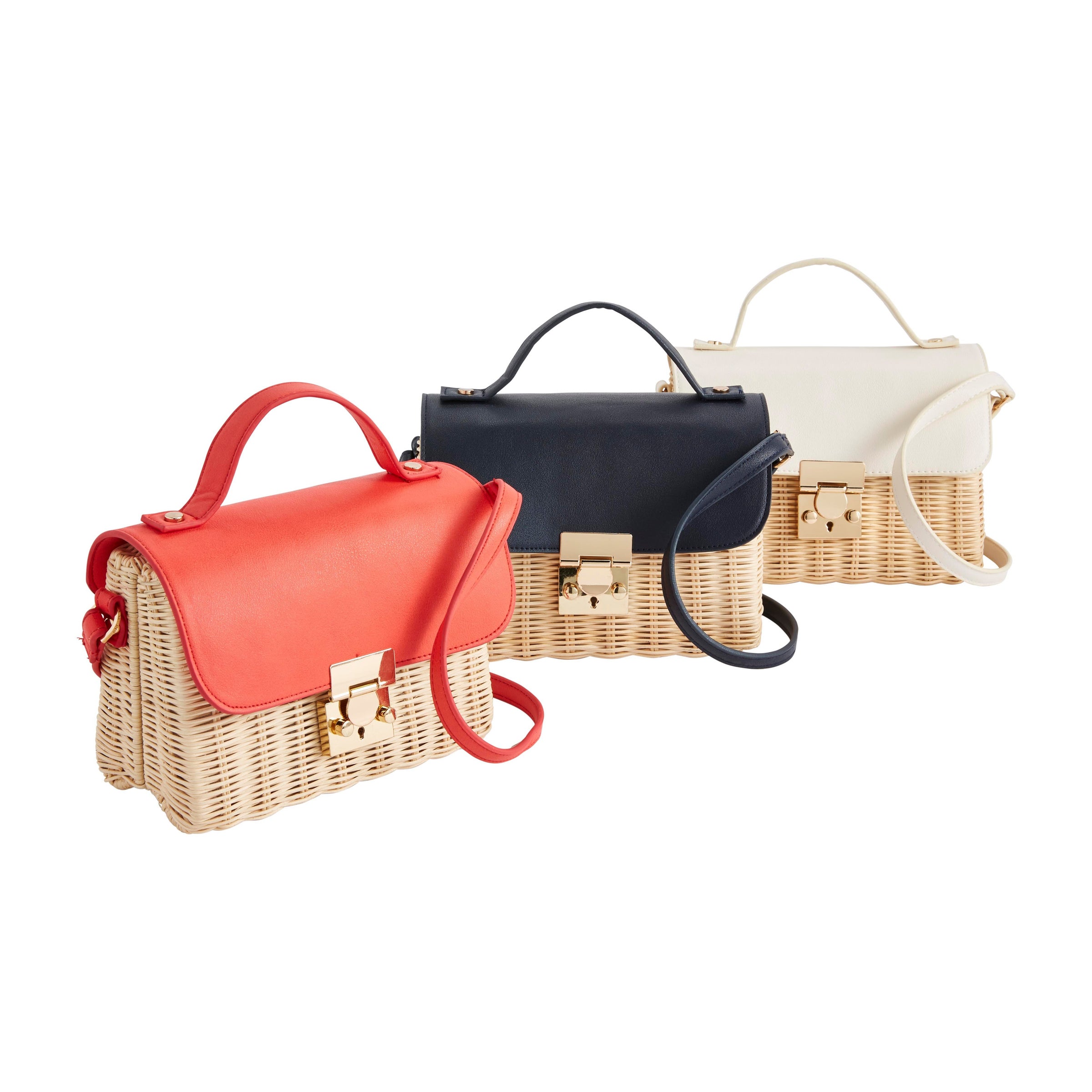 ZARA Wicker Crossbody Bags